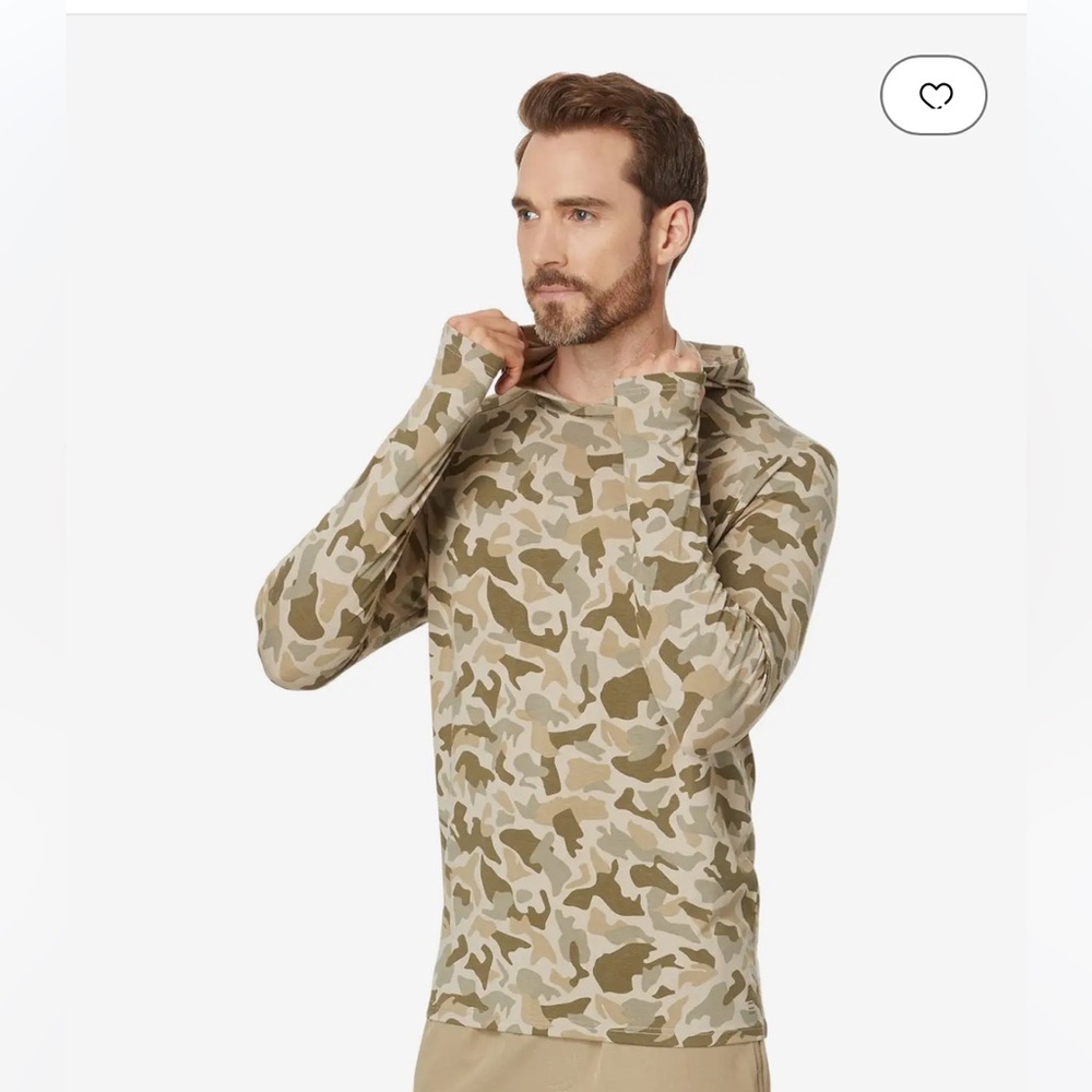 BNWT men’s free fly bamboo sun hoodie size XXXL